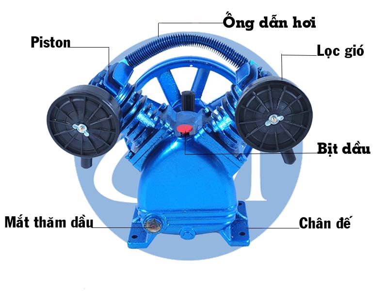 Phụ kiện đầu máy nén khí 3Hp