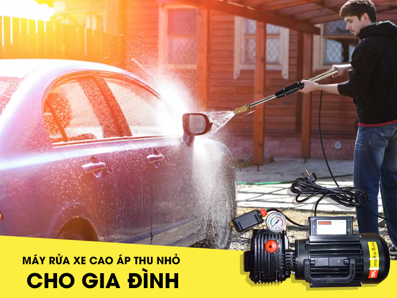 Hướng dẫn châm nhớt cho máy rửa xe gia đình tại nhà